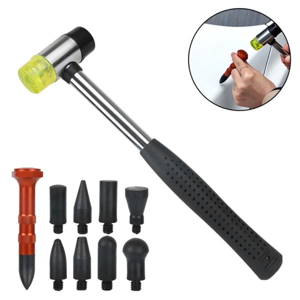 Door Dent Ding Removal Auto Dent Repair Car Paintless Dent Removal Tools Hail Remover Tap Down Pen for Automotive