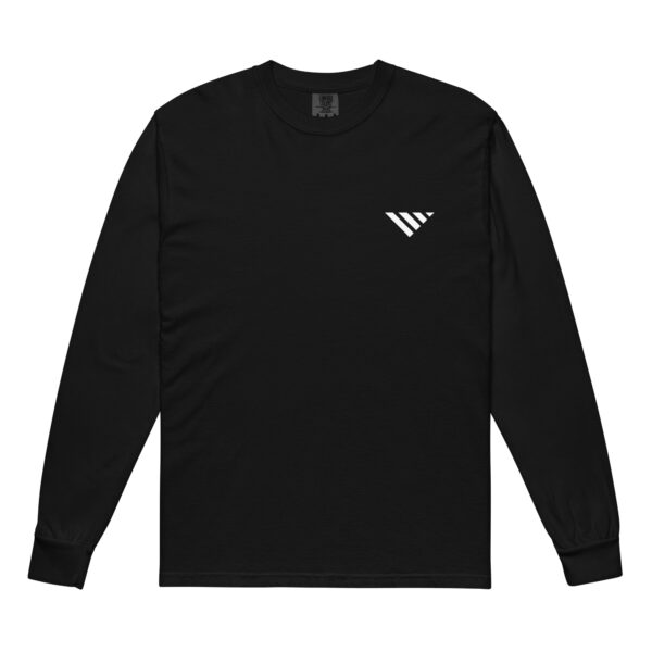 Volta Garment-dyed heavyweight long-sleeve shirt
