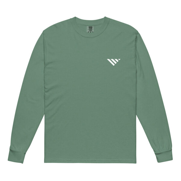 Volta Garment-dyed heavyweight long-sleeve shirt - Image 5